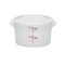 Cambro Cambro Container Round Plastic 2 And 4 qt. White Poly Cover Lid RFSC2148 - alternate 2